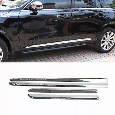 For Volvo XC90 2015-2020 Exterior Chrome Side Door Body Molding Cover Trim 4pcs • $93