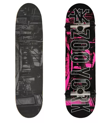 SKATEBOARD ZOO YORK  COMPLETE SKATEBOARD  ALLEY  8.25  X 32   SKATE • $89