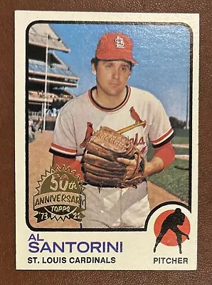 2022 Topps Heritage 1973 Original Buyback #24 Al Santorini St. Louis Cardinals • $3.99