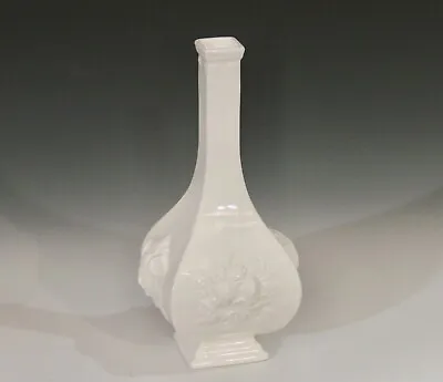 MMA Repro Early Meissen Porcelain Blanc De Chine Square Vase • $35