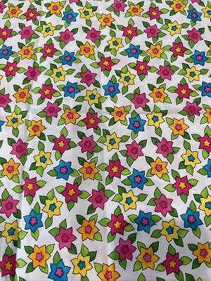 Moda Petal Pushers Me And My Sister Flower Design 2203 Quilting Fabric 44  X 26  • $11.99