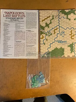 Napoleon's Last Battles: Wavre Complete By SPI • £25