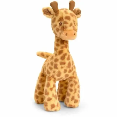 Keel Toys KEELECO HUGGY GIRAFFE 17cm / 28cm Soft Toy Cuddly Stuffed Animal Plush • £11.99