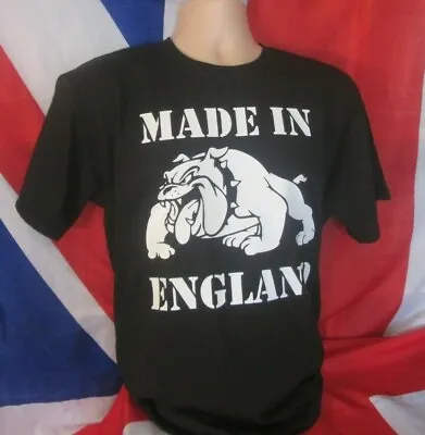 T Shirt England Made In Bulldog • £15.25