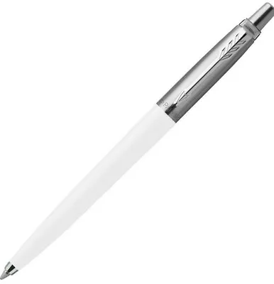 Parker Jotter Originals Ballpoint Pen White FinishBlue Ink With Gift Box • £7.99