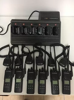 6 Motorola XTS3000 II VHF 136-174mhz 255ch P25 Digital Radios H09KDF9PW7BN XTS • $2000