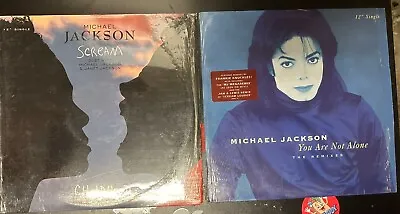 Lot Of 2 Michael Jackson Vinyl • $14.50