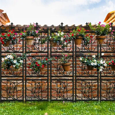 2X Larger Garden Trellis Climbing Plant Support Wire Panel Stake Fence Backyard • £49.96