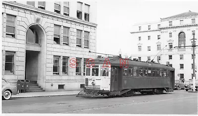 3AA323 RP 1940 MARKET STREET RAILWAY SF CAR #818 ON McALLISTER AT LARKIN • $8.99