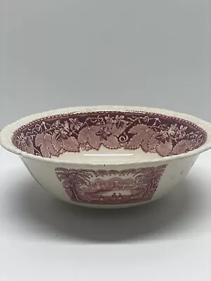 Mason’s Vista Ironstone China Red - Serving/Fruit/Salad Bowl 8” • $28