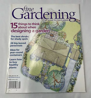 $7.93 • Buy Fine Gardening Magazine March / April 2006 / Perennials / Shrubs / Design