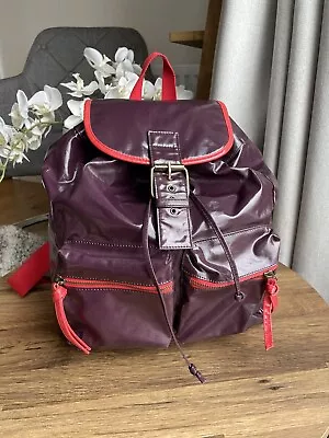 £34 • Buy Large BODEN Oilcloth Rucksack  Backpack 