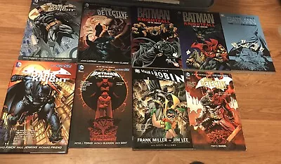 Lot 9 Batman Comic Collection Terrors Penguin Knightfall Mad Scare (8 PB 1 HC) • $49.95