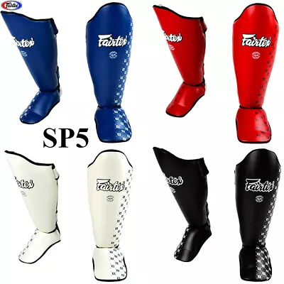 Fairtex SP5 Shin Guards Muay Thai Boxing MMA Kickboxing Shin Pads • $79.99