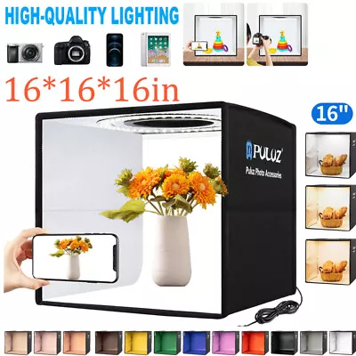 Light Room Photo Studio Photography LED Tent Kit Backdrop Cube Mini Box • $9.76