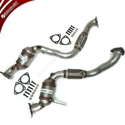 VOLKSWAGEN Touareg 3.6L 2008-2009 Flex Pipe Catalytic Converters 2 Pieces • $319.91