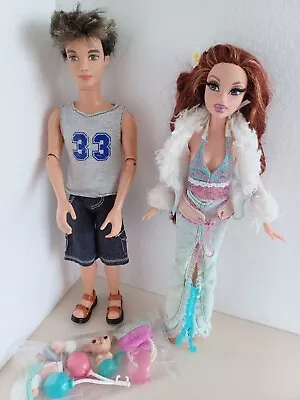 My Scene Barbie Doll Masquerade Madness Chelsea & Hudson? & Accessories FREEPOST • £29.99