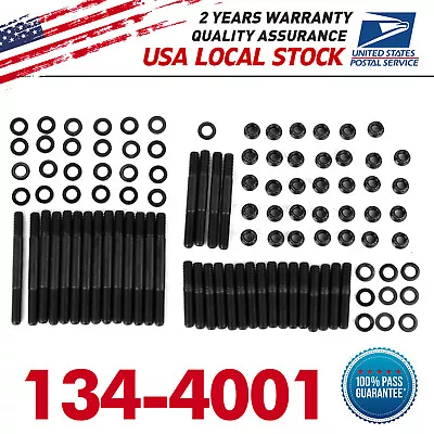 New 134-4001 Pro Series Cylinder Head Stud Kit For Chevrolet Small Block SBC 350 • $51.29