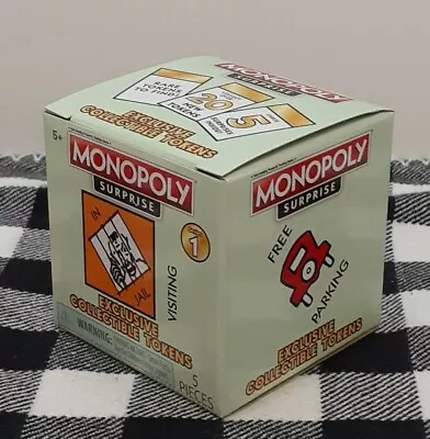 Brand New Sealed Monopoly Surprise 5 Exclusive Collectible Tokens Board Game • $6