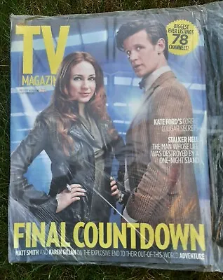 $4.92 • Buy Sun TV Magazine 1-7 Sept 2012 Karen Gillan Matt Smith Doctor Who NEW UNOPENED