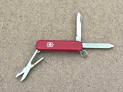 VICTORINOX -Swiss Army With Flash Drive RED Light Pocket Knife — Great Condition • $19.99