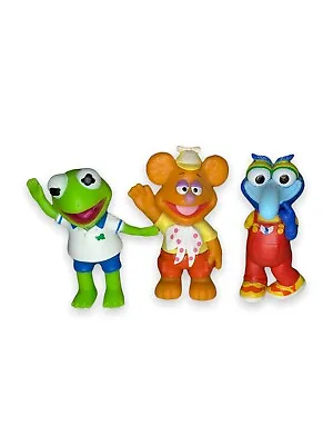 Disney Junior Muppet Babies Playroom 3 Figure Set Kermit Fozzie Gonzo - LOOSE • $7.25