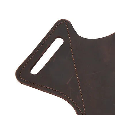 Folding Knife Sheath EDC Knife Tool Pouch Brown For Lighter • $18.25