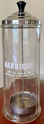 Vintage Barbicide Large Disinfecting Jar • $12.99