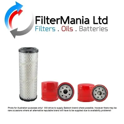 THWAITES 3 TONNE DUMPER FILTER KIT WITH YANMAR ENGINE (Air Oil & Fuel Filters)  • £41