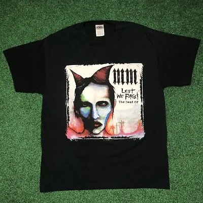Vintage Y2K Marilyn Manson T Shirt Sz M 2004 Against All Gods Lest We Forget • $59.99