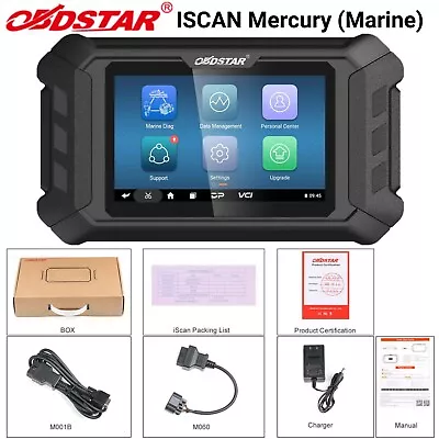 OBDSTAR IScan For MERCURY Intelligent Marine Diagnostic Scan Tablet Code Reader • $389