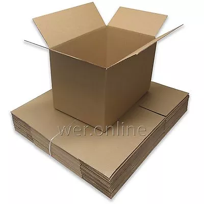 LARGE Cardboard House Moving Boxes - Removal Packing Box *FREE DELIVERY* • £15.12