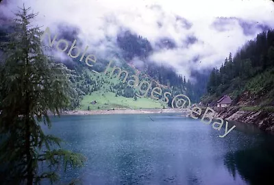 1964 Road To Dachstein Clouds Mountain & Lake Views Hallstatt Kodachrome Slide • $4