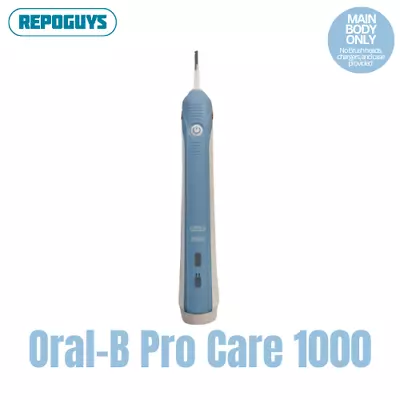 Oral-B Pro Care 1000 (Type 3756) Blue Electric Toothbrush (BODY ONLY) • $99.99