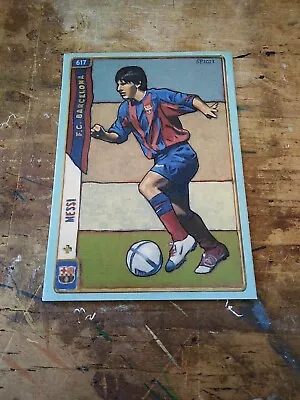 Soccer Art Card Print Of Lionel Messi 2004 ROOKIE CARD Limited Edition Of 500 • $4