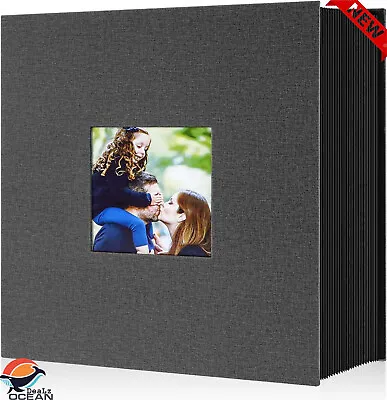 £28.15 • Buy Benjia Photo Album 6x4 Slip In, Linen Extra Large Capacity 1000 Pockets Photo