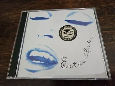2CD MADONNA - EROTICA / EROTIC (Rare 90's Sex Book Bonus Single) • $3.26