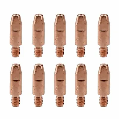 0.8mm MIG Welding Welder Round Contact Tips For MB25 MB36 Euro Torches 10 Pack • £9.80