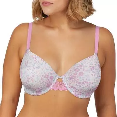 NWOT Maidenform 38D Pure Genius 7549 Extra Coverage Bra Flower 100220 • $27