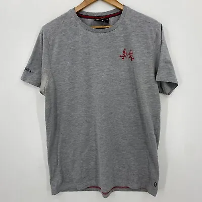 Mini Cooper T-Shirt Men's XL Gray Short Sleeve Crew Neck Double Sided Logo • $8.48