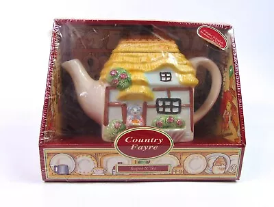£11.95 • Buy Vintage Country Fayre Decorative Cottage Teapot | 1995