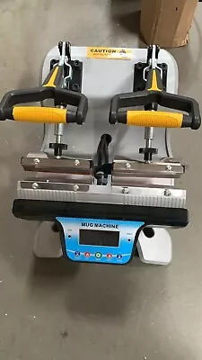 Used 5in1 Double Station Mug Heat Press Machine For 6oz 9oz 11oz 12oz 17oz Mug • $156.60