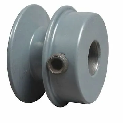 Zoro Select Ak1712 1/2  Fixed Bore 1 Groove Standard V-Belt Pulley 1.75 In Od • $7.95