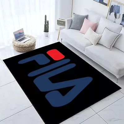 Fila Famous Sport Rug Fila Floor Rug Sport Room Rug Popular Rug • $33.99