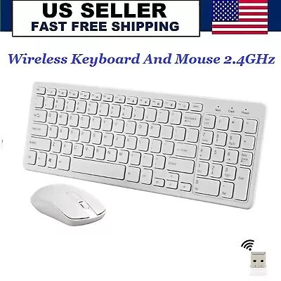 Wireless+Bluetooth Keyboard And Mouse Combo Support MultiDevice Windows&Android • $23.99