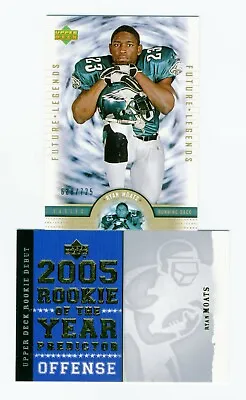 Ryan Moats Philadelphia Eagles 2005 Upper Deck Rookie Set /725 • $1.99
