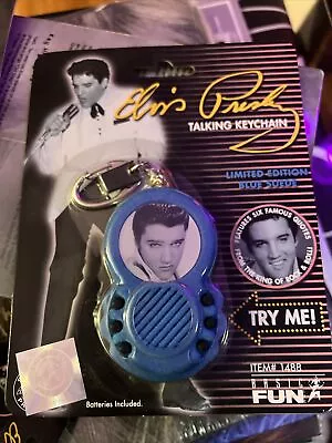 Elvis Presley Talking Keychain New Factory Sealed • $25