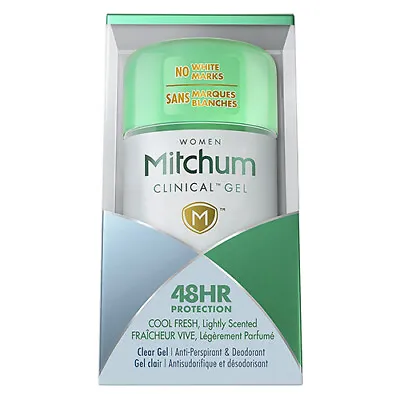 * Mitchum For Women Clinical Gel Anti-Perspirant & Deodorant Cool Fresh 57g • $6.11