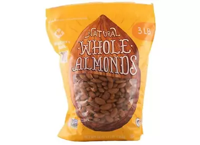 Member's Mark Natural Whole Almonds (3 Lbs.) Great Price • $18.90