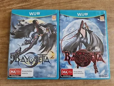 Bayonetta & Bayonetta 2 - Nintendo Wii U - PAL - Vgc - Mint Discs! • $34.90